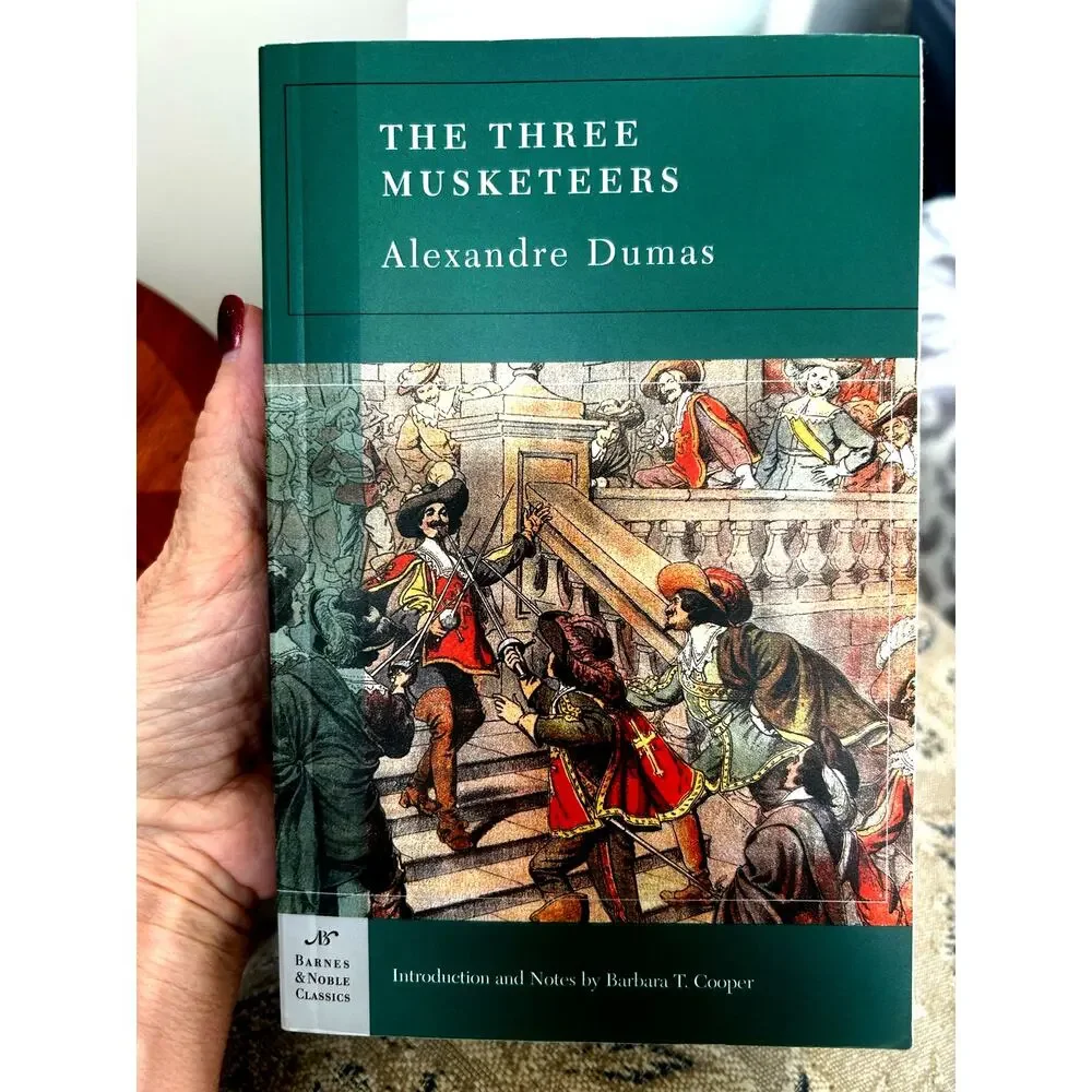 Book Paperback: The Three Musketeers, Dumas Classic Novel